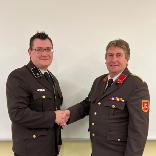 26. Jänner 2024: Neuwahl des Ortsfeuerwehrkommandanten