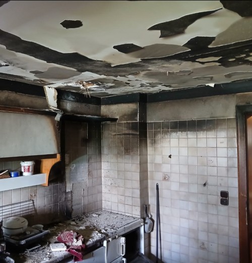 18.04.2024 – Nachkontrolle nach Küchenbrand